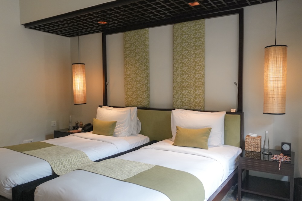 バンブープールヴィラ・リビングルーム